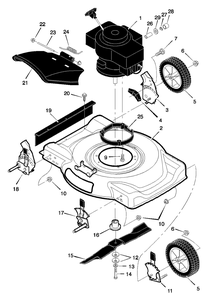 Part Location Diagram of 672727 Murray DISCONTINUED